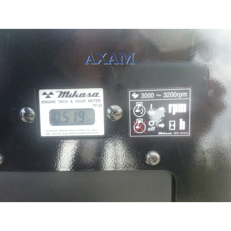 Zagęszczarka Mikasa MVH 408GH + przegląd