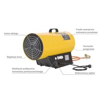 Nagrzewnica gazowa MASTER BLP 73ET [73kW]