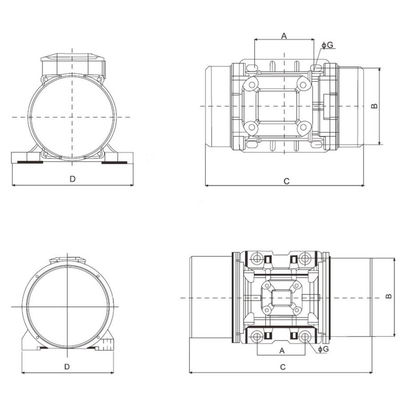 Wibrator przyczepny Enar VET 150