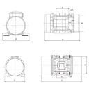 Wibrator przyczepny Enar VET 150