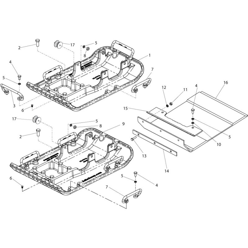 Rączka płyty Belle PCX 450, 500, 20/50