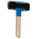 Młotek brukarski krótki, gumowy Jazon
