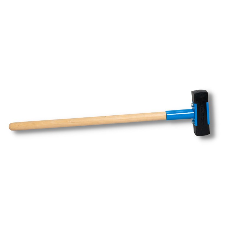 Młotek brukarski długi, gumowy Jazon