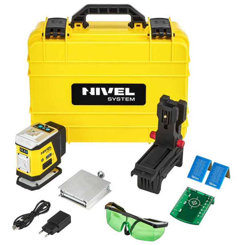 Laser krzyżowy Nivel System CL1B [niebieski]