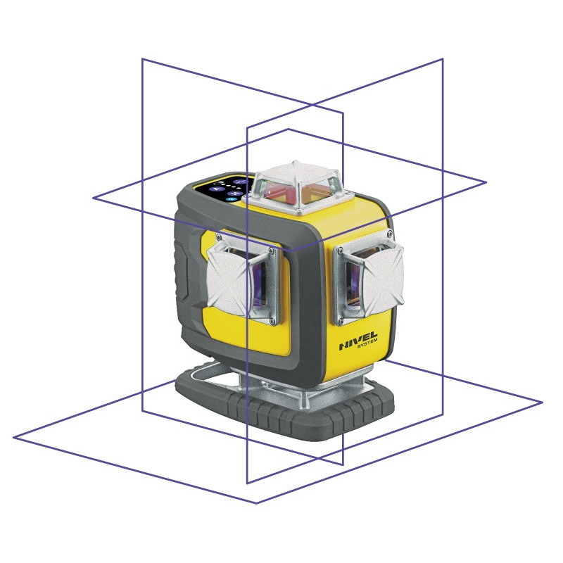 Laser krzyżowy Nivel System CL4D-P [fioletowy]