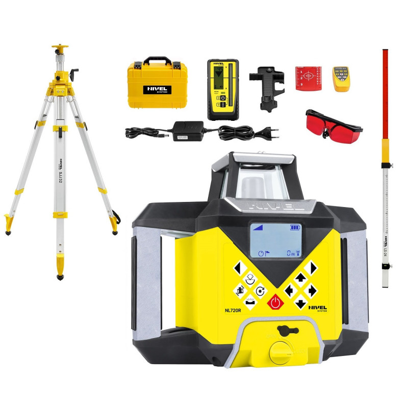 Niwelator laserowy Nivel System NL720R DIGITAL [czerwony]