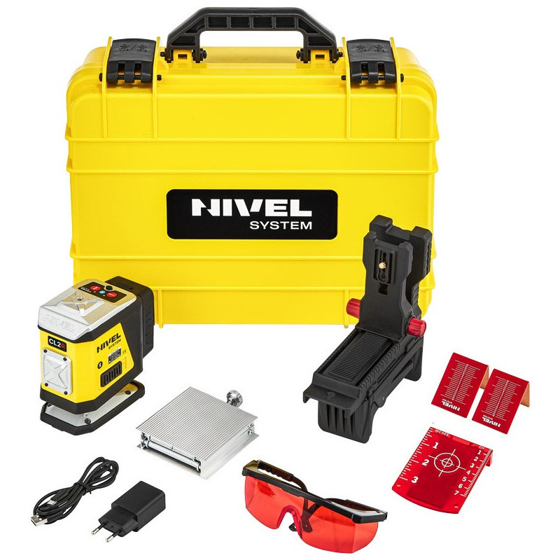 Laser krzyżowy Nivel System CL1R [czerwony]