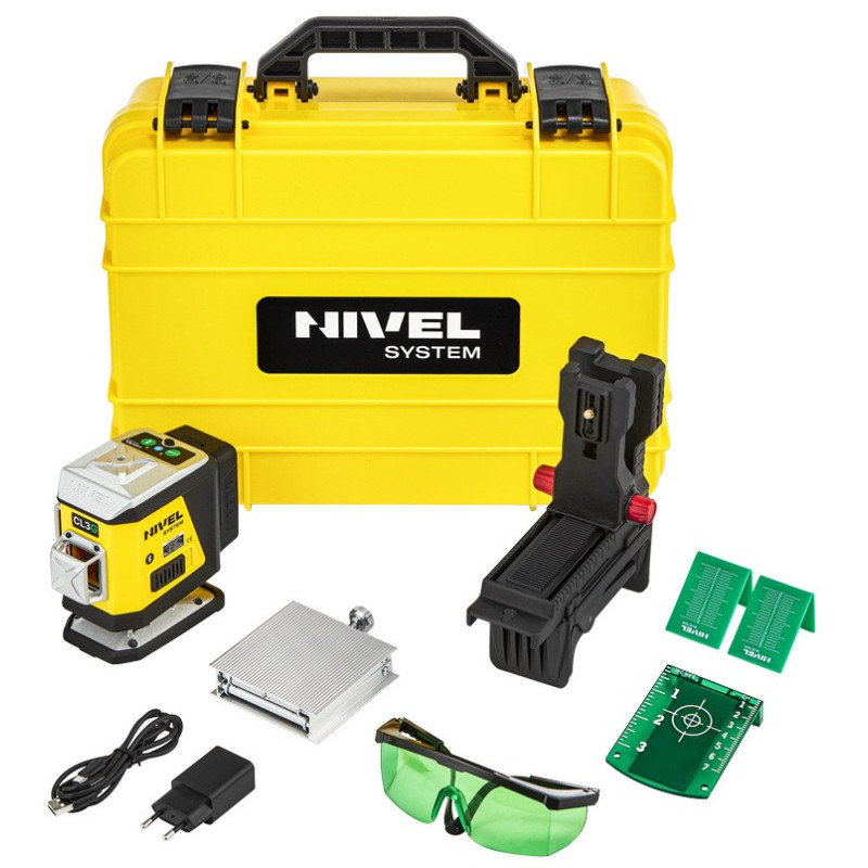 Laser krzyżowy Nivel System CL3G [zielony]