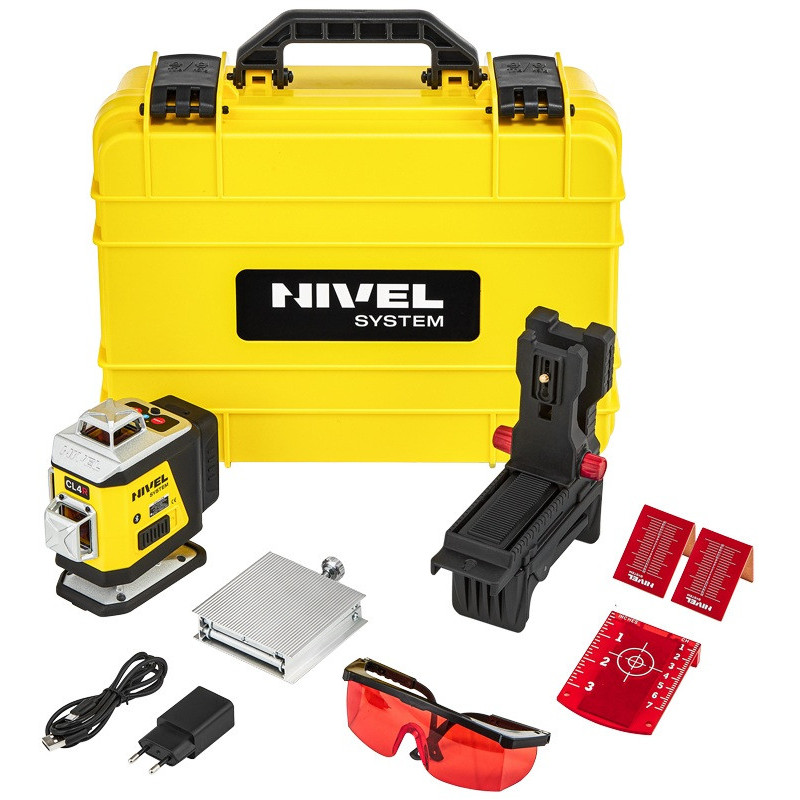 Laser krzyżowy Nivel System CL4R [czerwony]