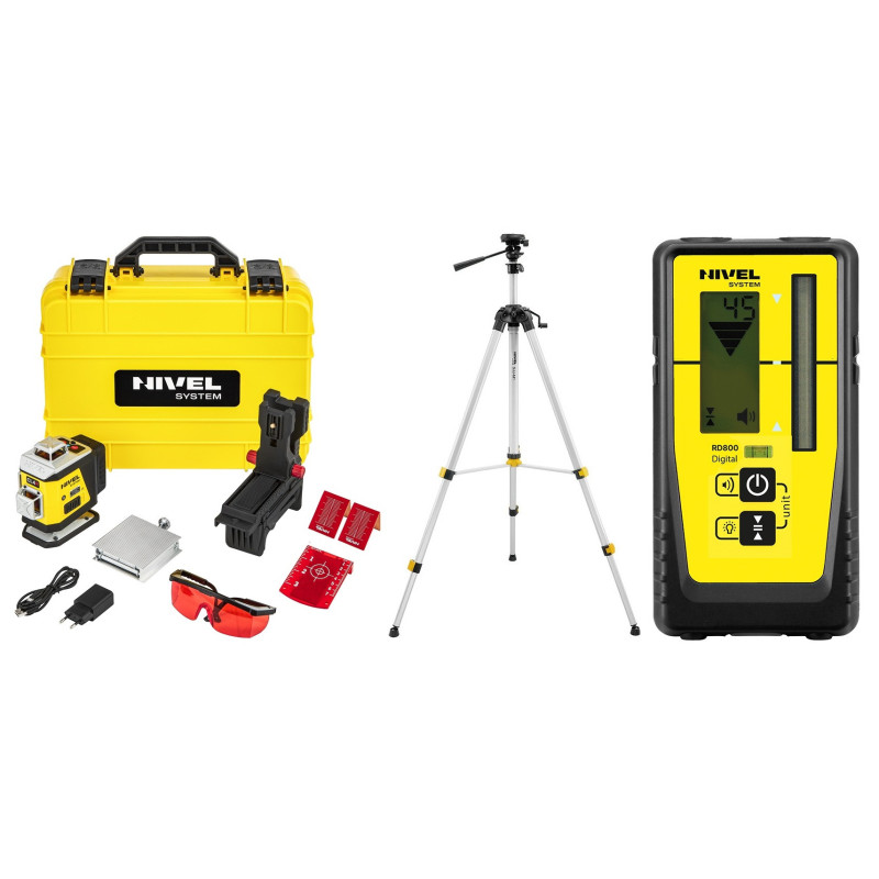 Laser krzyżowy Nivel System CL4R [czerwony]