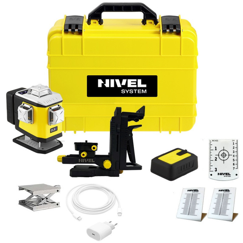 Laser krzyżowy Nivel System CL5V [fioletowy]