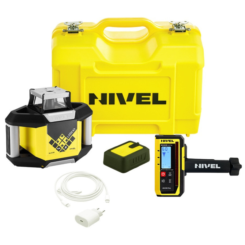 Niwelator laserowy Nivel System NL320R DIGITAL [czerwony]