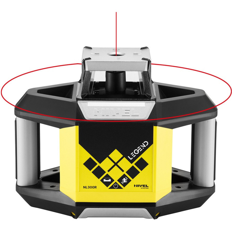 Niwelator laserowy Nivel System NL300R DIGITAL [czerwony]