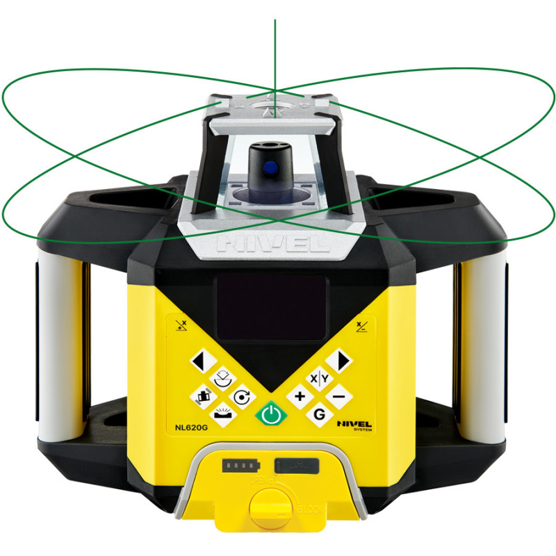 Niwelator laserowy Nivel System NL640G DIGITAL [zielony]