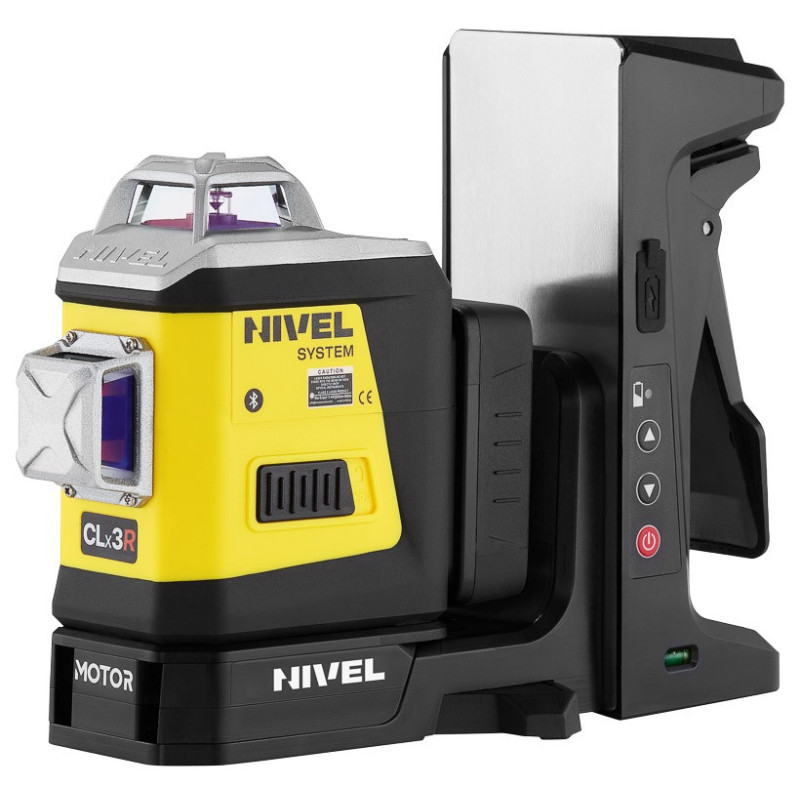 Laser krzyżowy Nivel System CLx3R MOTOR [czerwony]