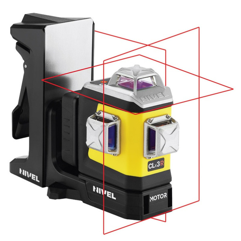 Laser krzyżowy Nivel System CLx3R MOTOR [czerwony]