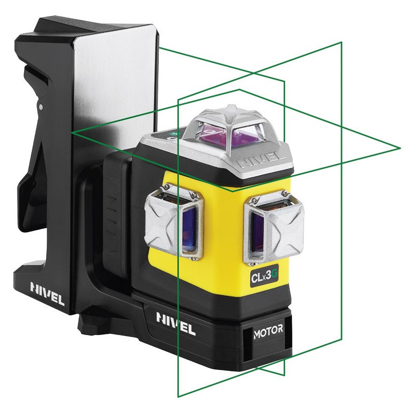 Laser krzyżowy Nivel System CLx3G MOTOR [zielony]