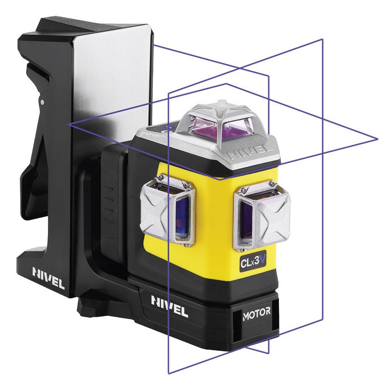 Laser krzyżowy Nivel System CLx3V MOTOR [fioletowy]